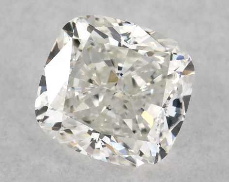 GIA 0.76 Carat H-VS2 Very Good Cut Cushion Modified Diamond